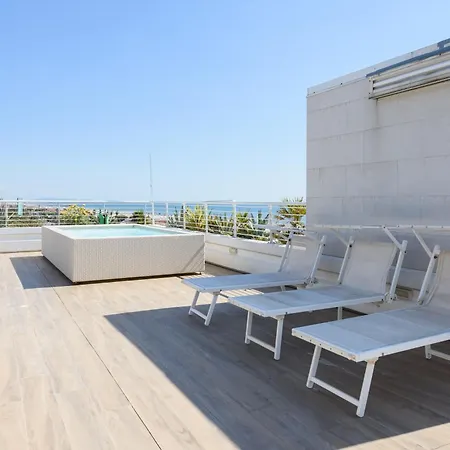 דירה Panoramic Penthouse Rooftop Whit Pool *